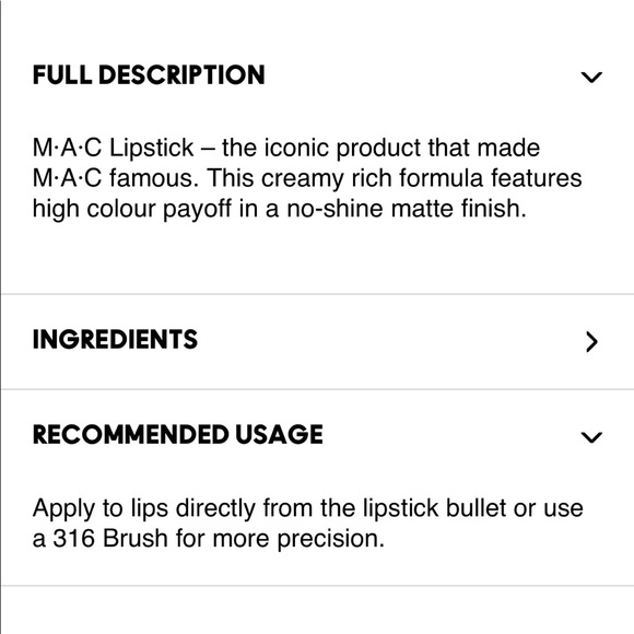 MAC Chili MATTE LIPSTICK - Picture 7 of 8